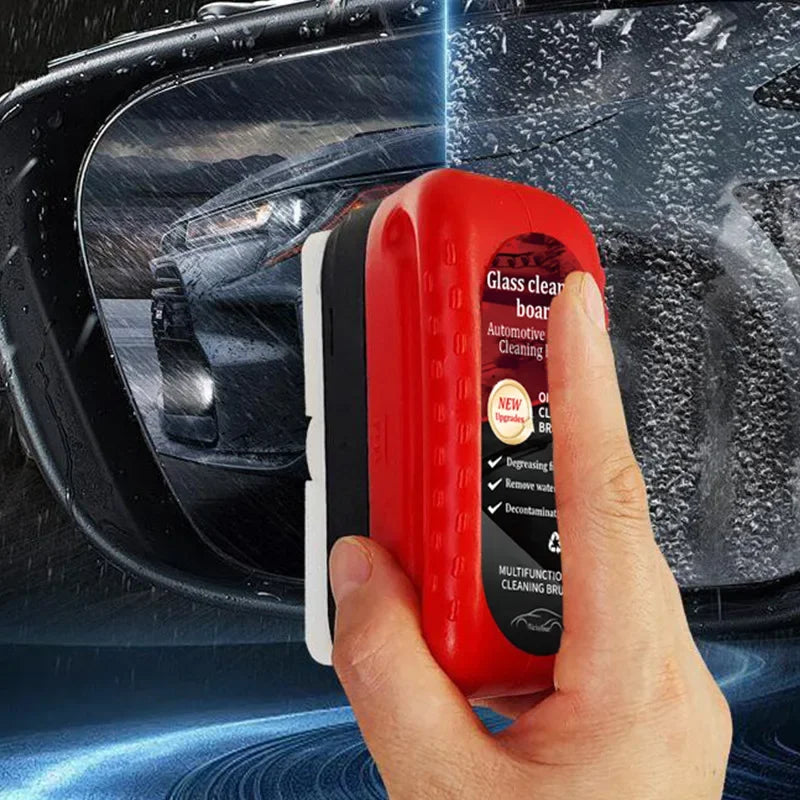 Car Glass Coating Oil Film Clean Brush Rearview Mirrors Anti-fog Rain-proof Windows Cleaning Glass Repair Lamp Polishing Agent