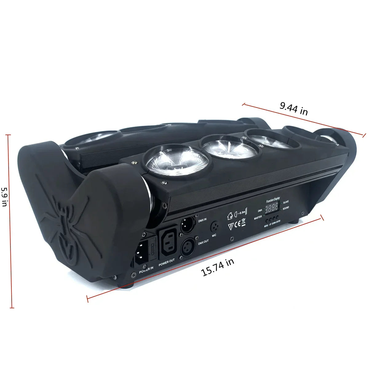 Led 8x15W 4in1 Spider Light RGBW Party DJ Beam Wash Moving Head DMX Controll Stage Effect