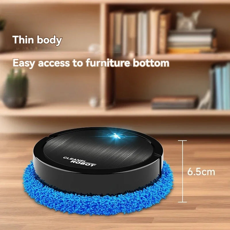 Electric Floor Mopping Robots Silent Floor Scrubber Cleaning Experts Wet and Dry Smart Home Floor Sweeping Automatic Clean Robot 