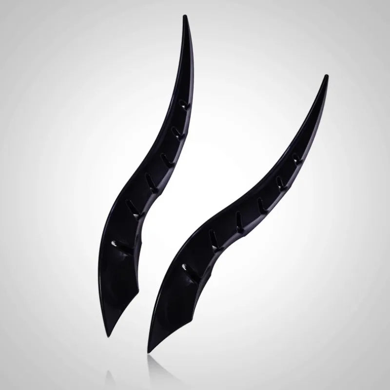FOR Volkswagen LAVIDA 2008-2025 New Dragon Horn shaped Car Exterior Decoration (Arc Light Speed ​​Flow Fin)