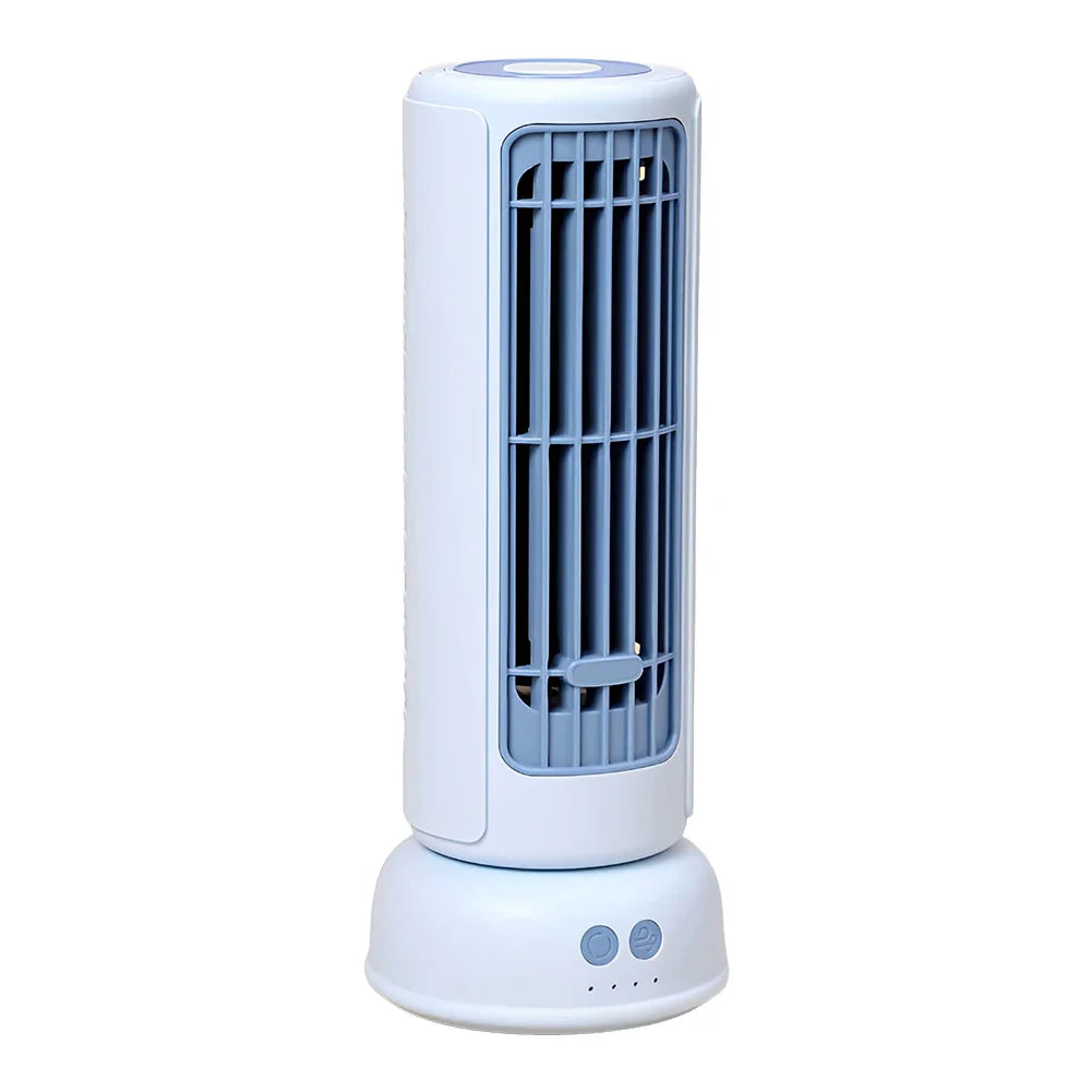 Desktop Mini Tower Fan with 3 Speeds &amp; 90° Oscillation Desk Fan Quiet Cooling Fan Cooler Fan for Home Office Desktop Bedroom