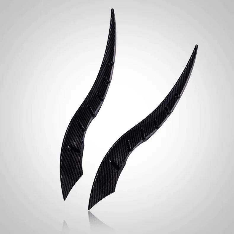 FOR Volkswagen LAVIDA 2008-2025 New Dragon Horn shaped Car Exterior Decoration (Arc Light Speed ​​Flow Fin)