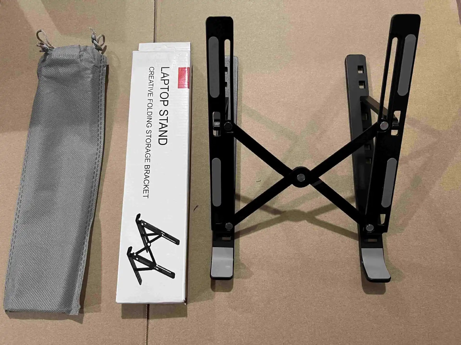 Free Shipping Laptop Stand Aluminum Alloy Computer Desktop Tablet Stand Folding And Lifting Portable Heat Dissipation Bracket