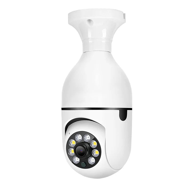 Intelligenc A6 Bulb Camera High-Definition Night Vision Security Monitoring 360 Degree Panoramic Indoor Wireless Wifi Camera E27