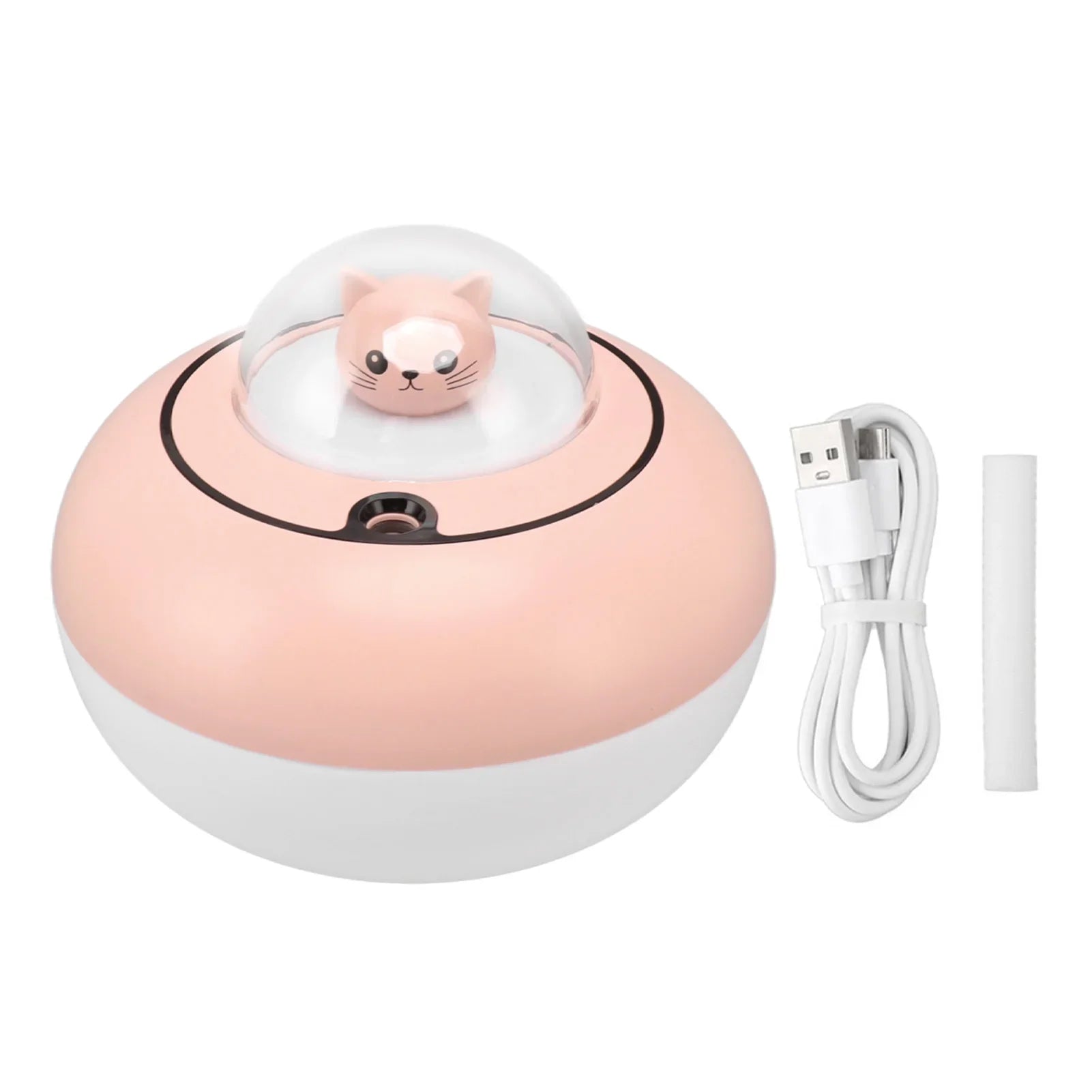 Humidifier Humidifier Cute Cat Sculpture Portable Quiet Desktop Air Humidifier for Home USB Plug in Humidifier