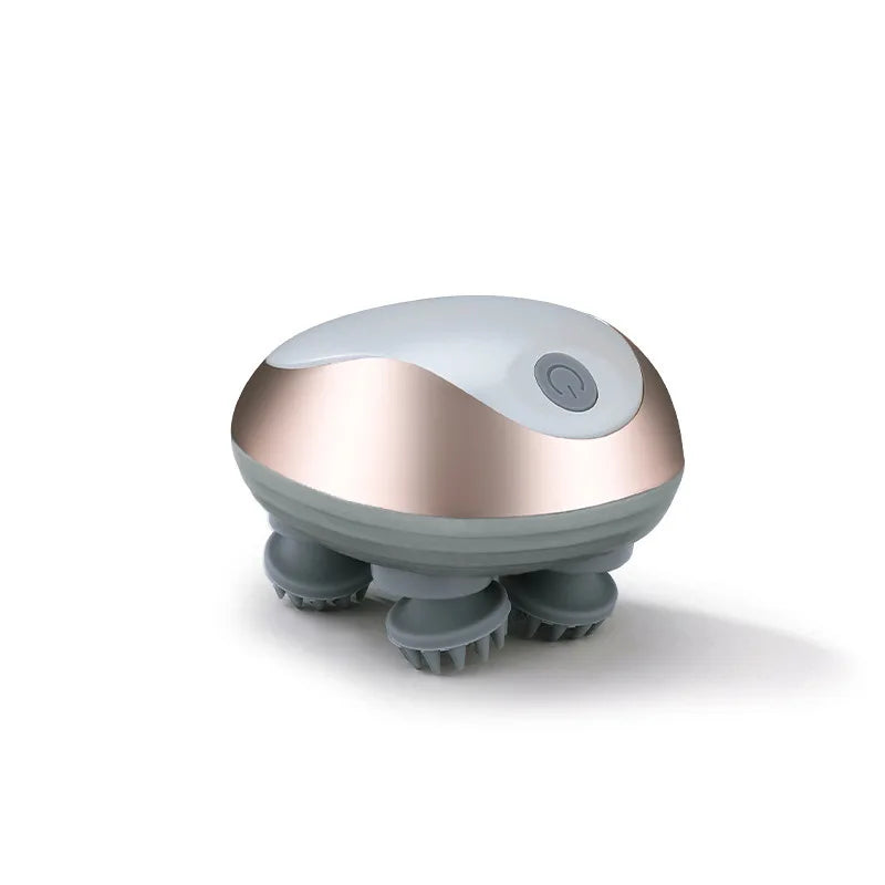 Electric Scalp Massager Handheld Portable Scalp Massager Head Scratcher for Full Body Massage Deep Clean and Stress Relax.