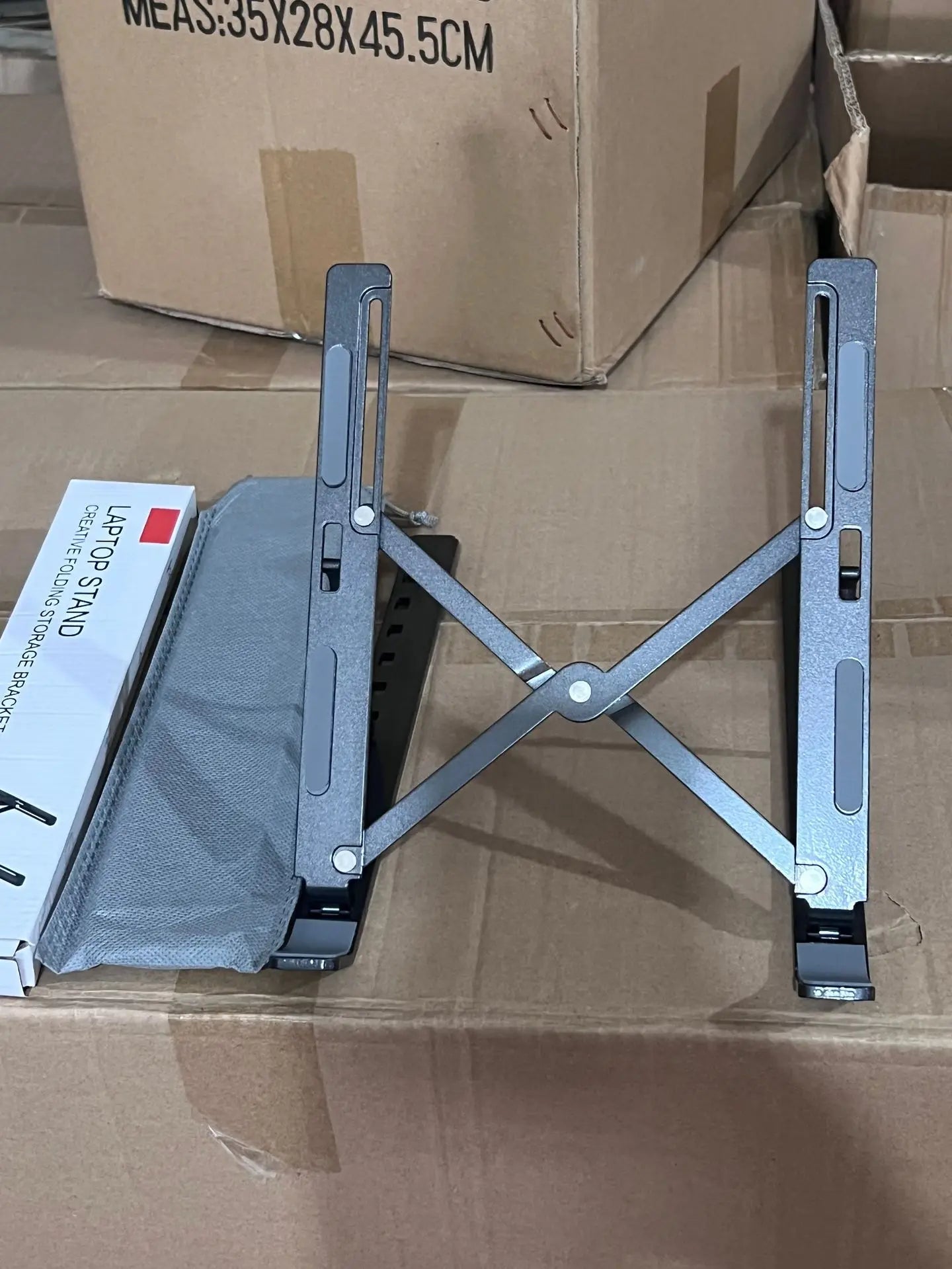 Free Shipping Laptop Stand Aluminum Alloy Computer Desktop Tablet Stand Folding And Lifting Portable Heat Dissipation Bracket