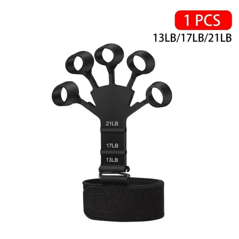 Finger Gripper Finger Exerciser Guitar Finger Exerciser 6 Resistant Levels Recovery Physical Tools Hand Strengthener For Patient