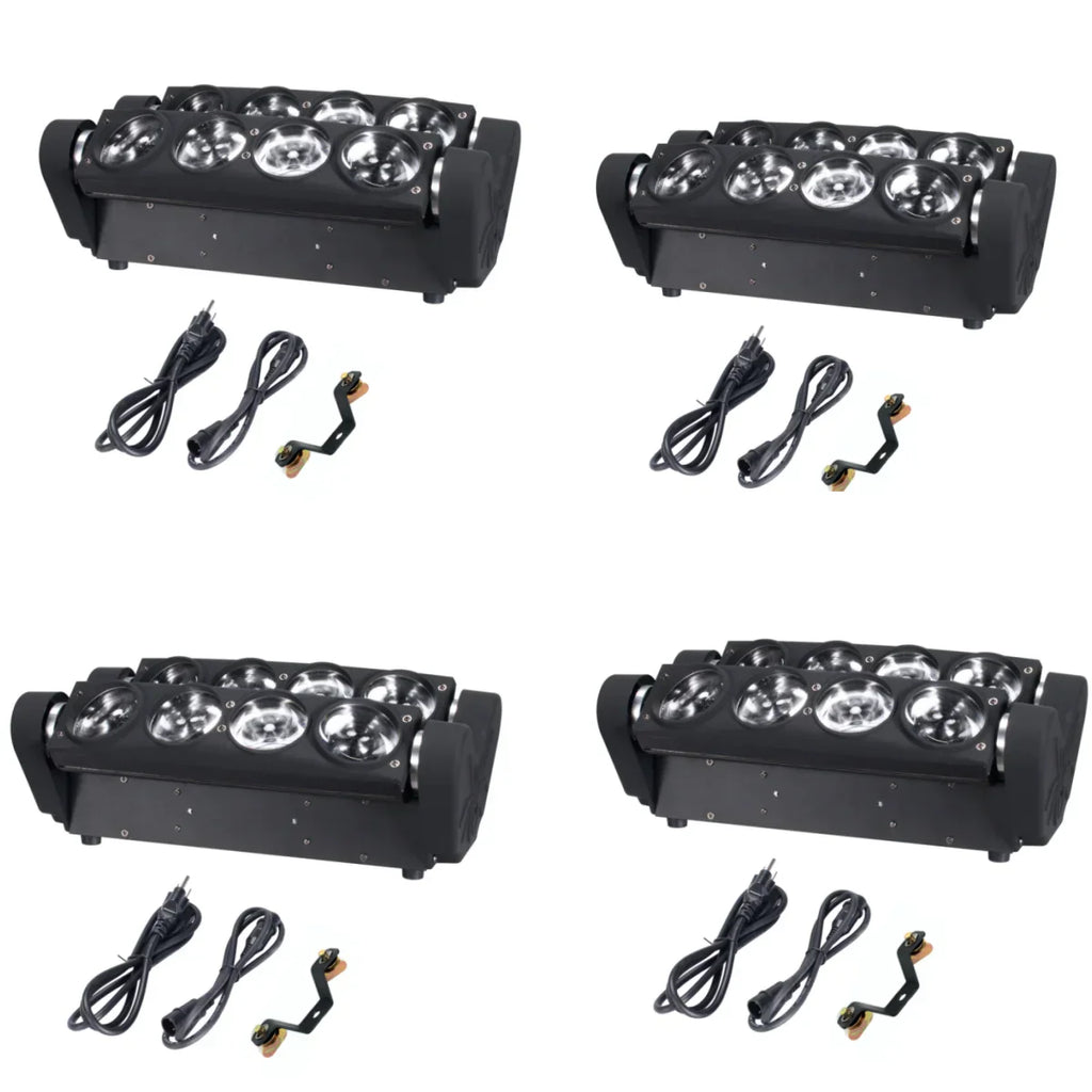 Led 8x15W 4in1 Spider Light RGBW Party DJ Beam Wash Moving Head DMX Controll Stage Effect